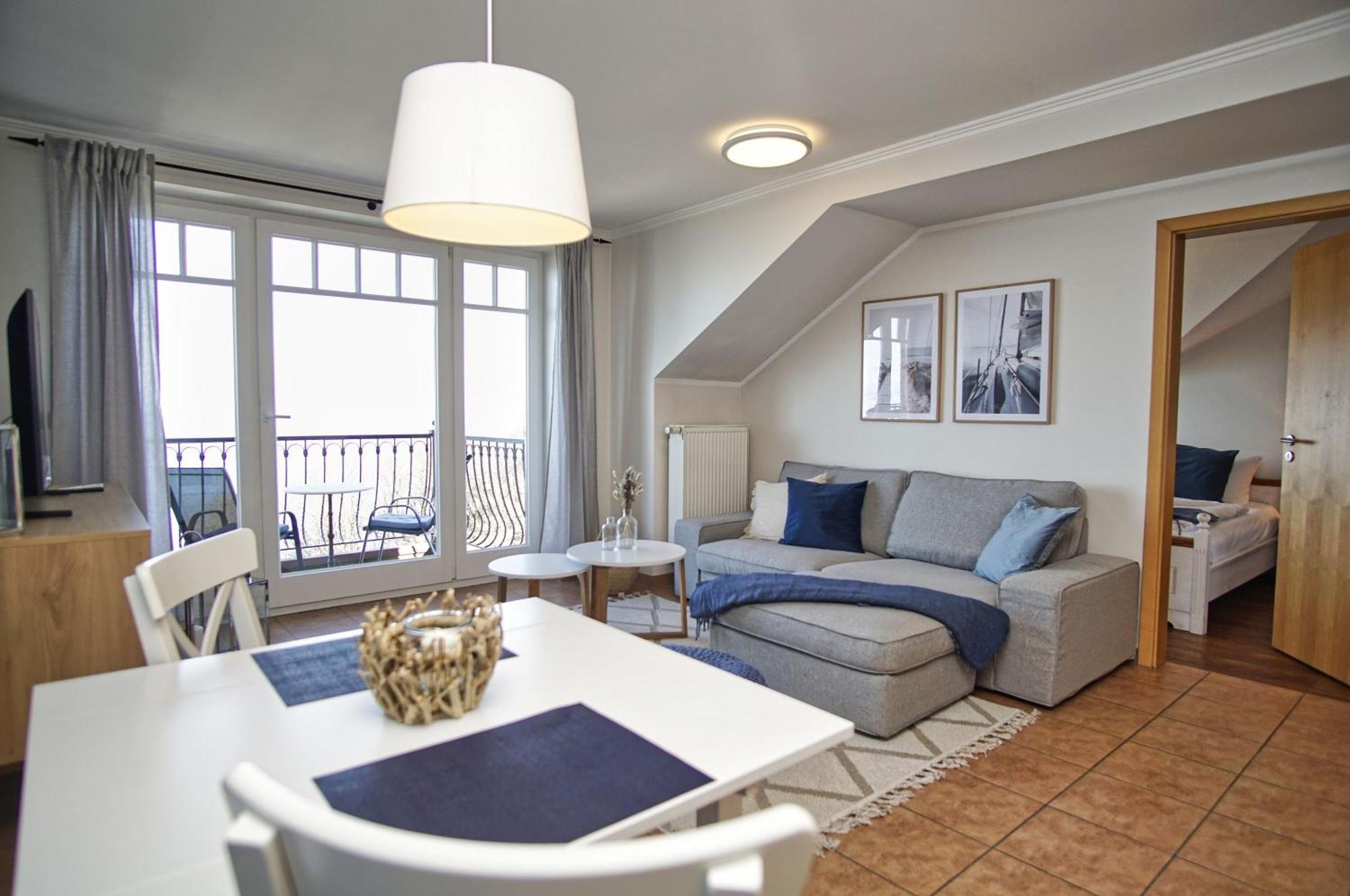 Ferienwohnung Mit Traumhaftem Meerblick - Haus Am Meer Fewo 11 Lohme Esterno foto
