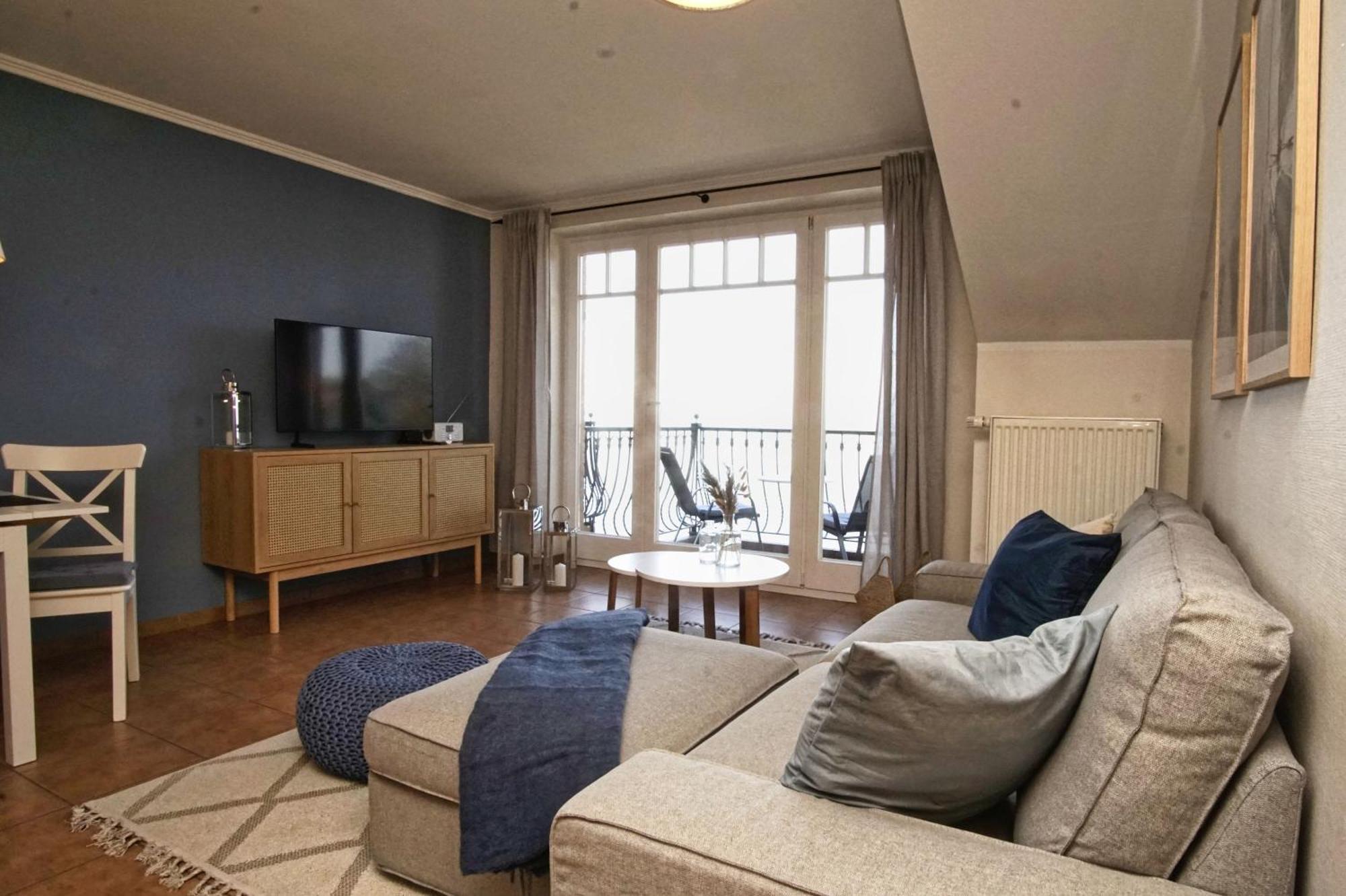 Ferienwohnung Mit Traumhaftem Meerblick - Haus Am Meer Fewo 11 Lohme Esterno foto