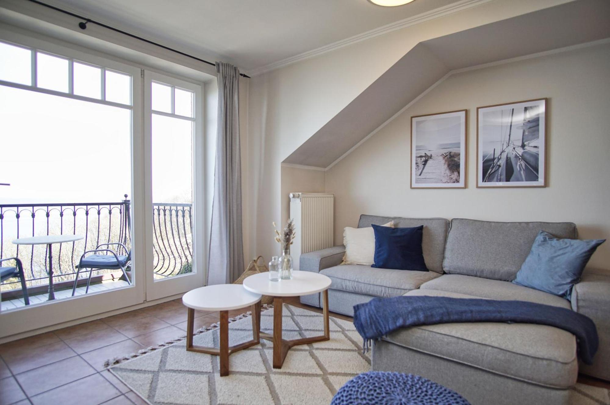 Ferienwohnung Mit Traumhaftem Meerblick - Haus Am Meer Fewo 11 Lohme Esterno foto
